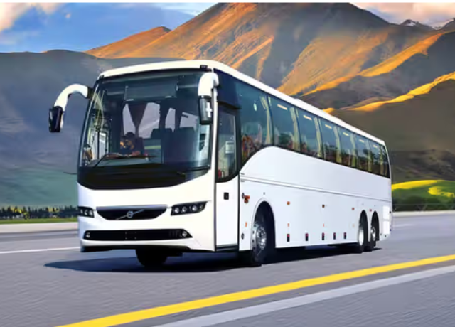 Tourist bus rental for South India tours